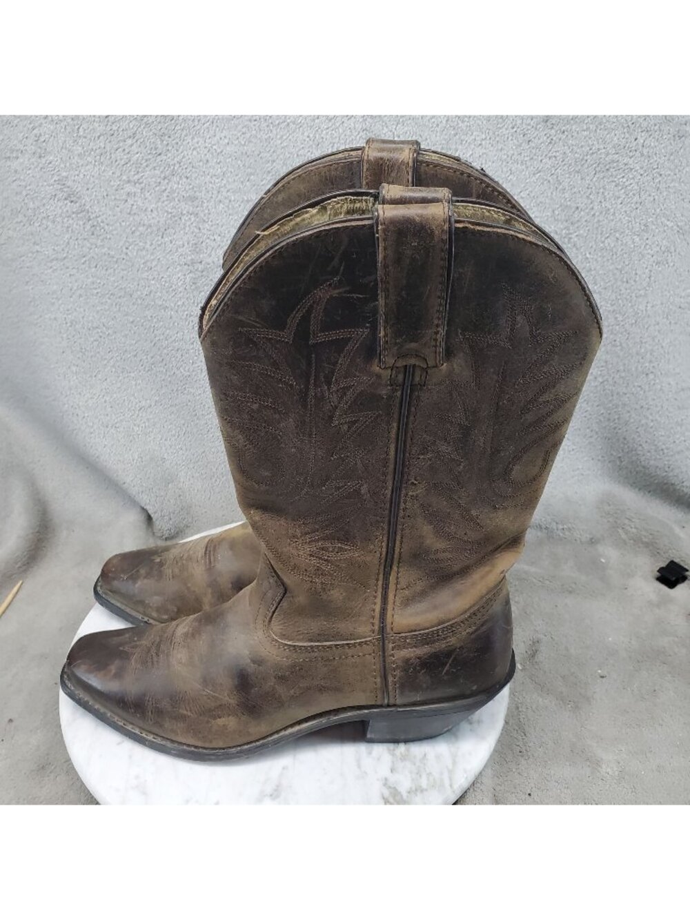Durango Shoes Womens Size 8 Brown Leather Western Boots *Read*